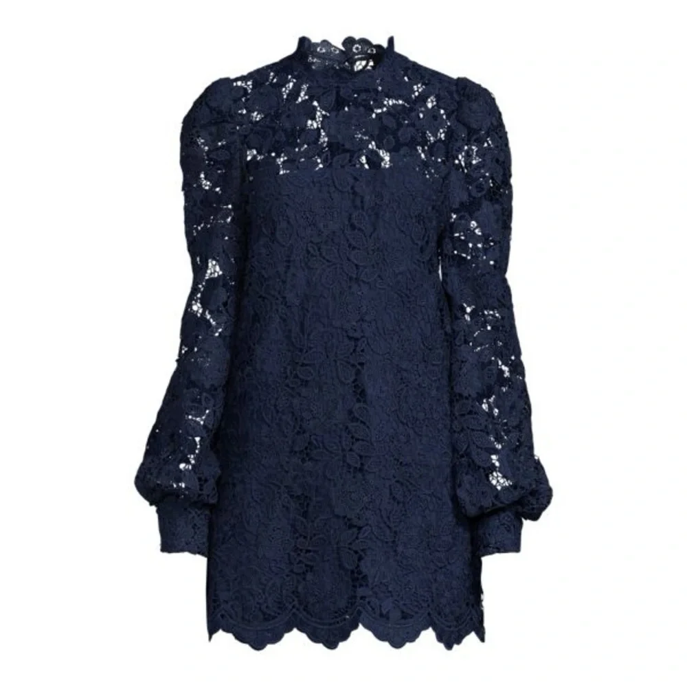 ZAC POSEN
Guipure Lace Mini Dress - Picture 3 of 7